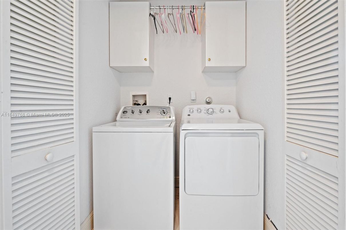 Interior, Utility Closets, Washer