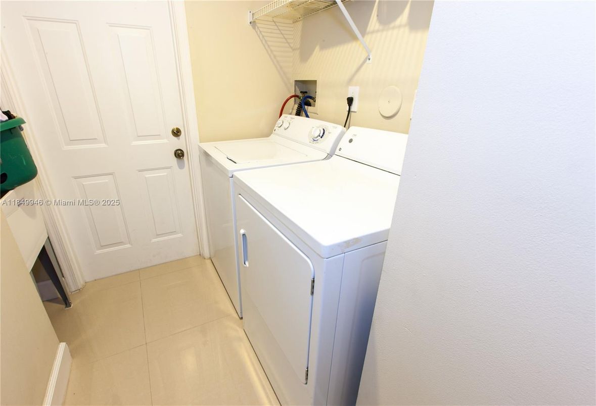 Interior, Washer