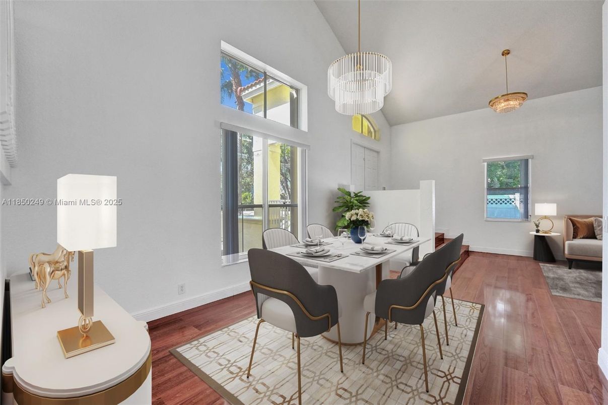 Chandelier, Dining room, Interior, Pendant Lights, Wood Texture Flooring