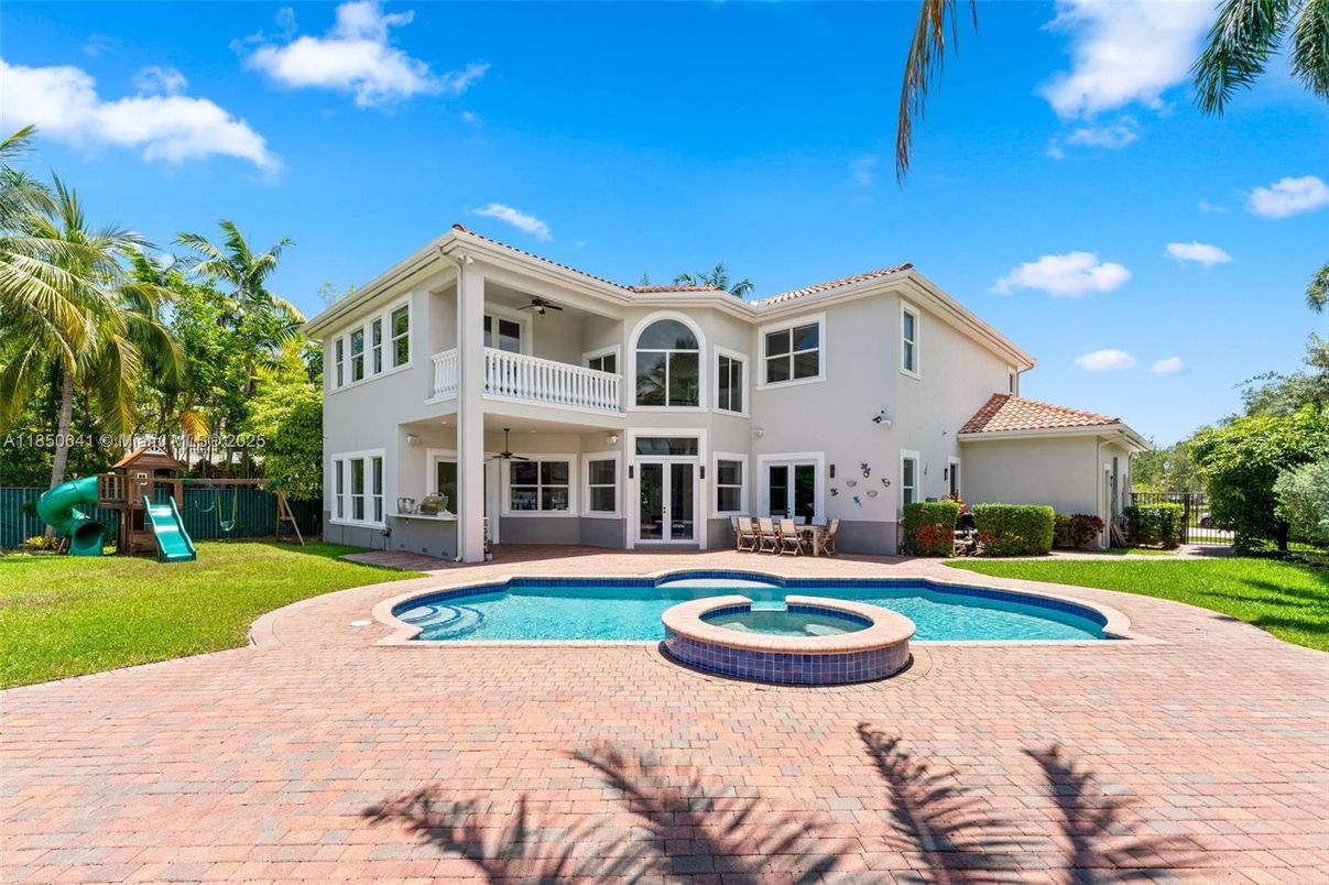 Backyard, Exterior, Playground, Pool