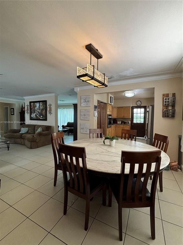 Dining room, Interior, Kitchen, Living room, Pendant Lights
