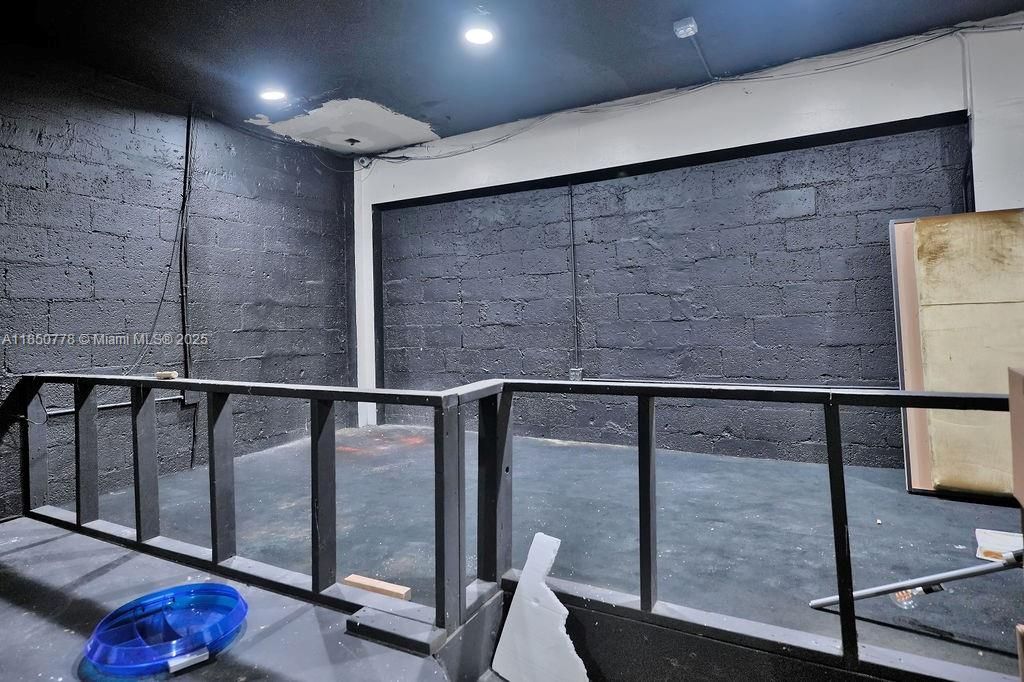 Interior, Recessed Lighting, Stone Walls