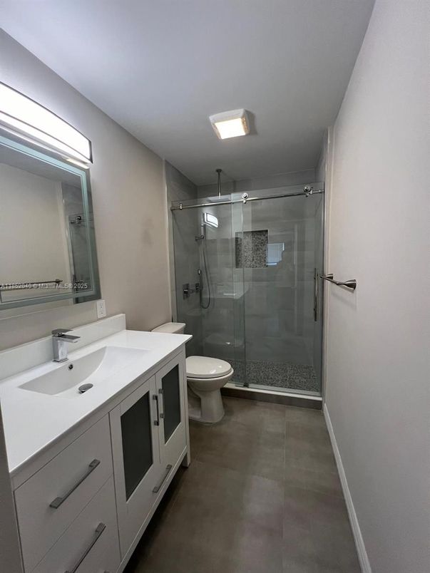 Bathroom, Dual Sink Vanities, Glass Shower, Interior