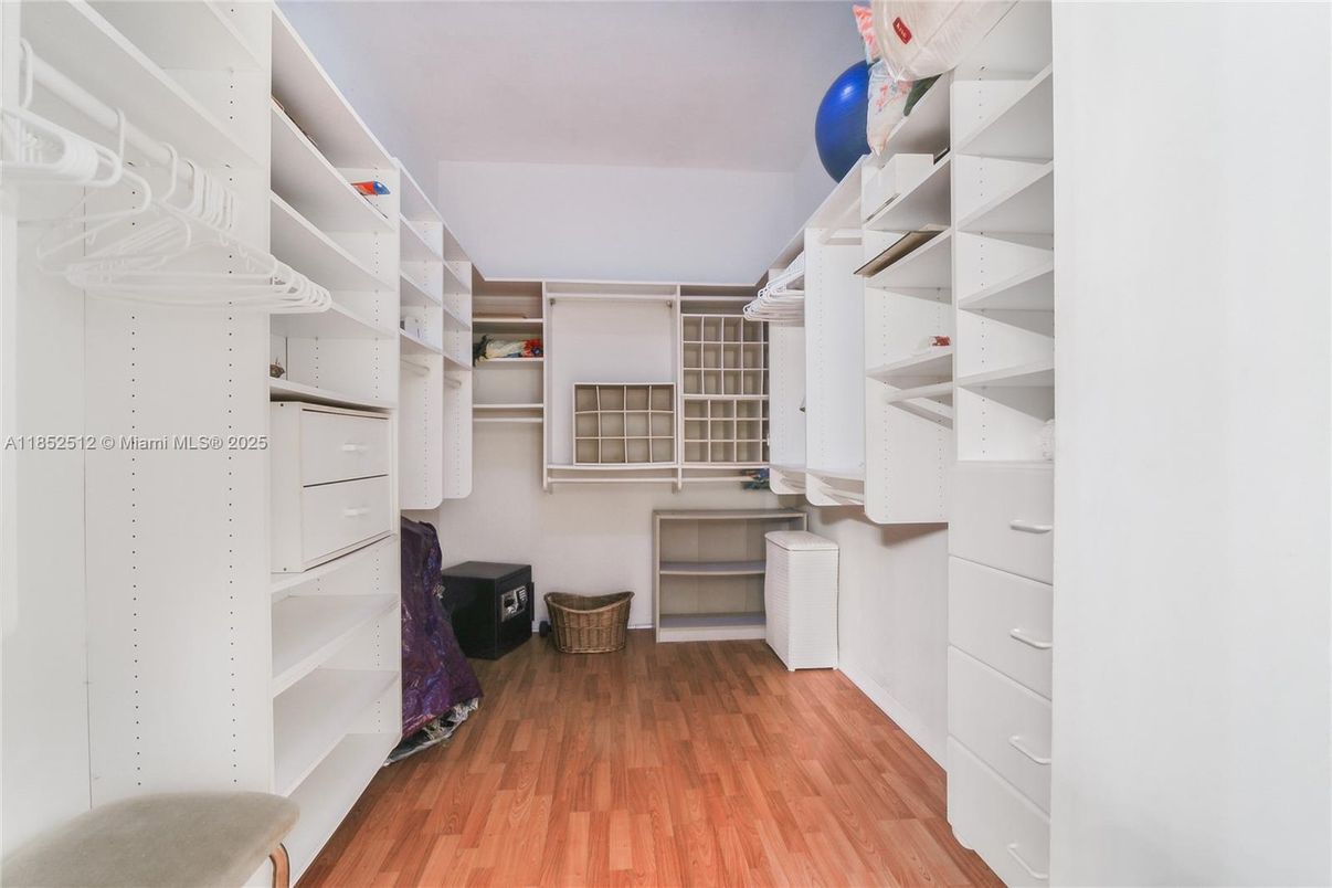 Interior, Walk-in Closets, Wood Texture Flooring