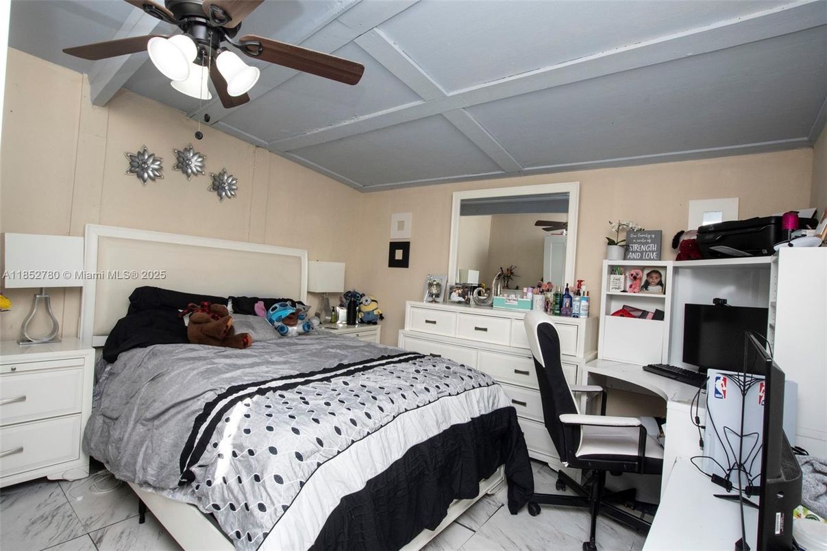 Bedroom, Home Office, Interior, Marble