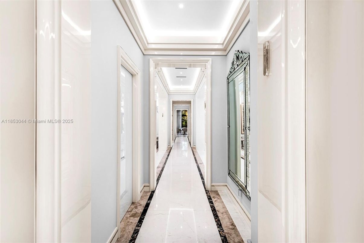 Interior, Marble, Recessed Lighting