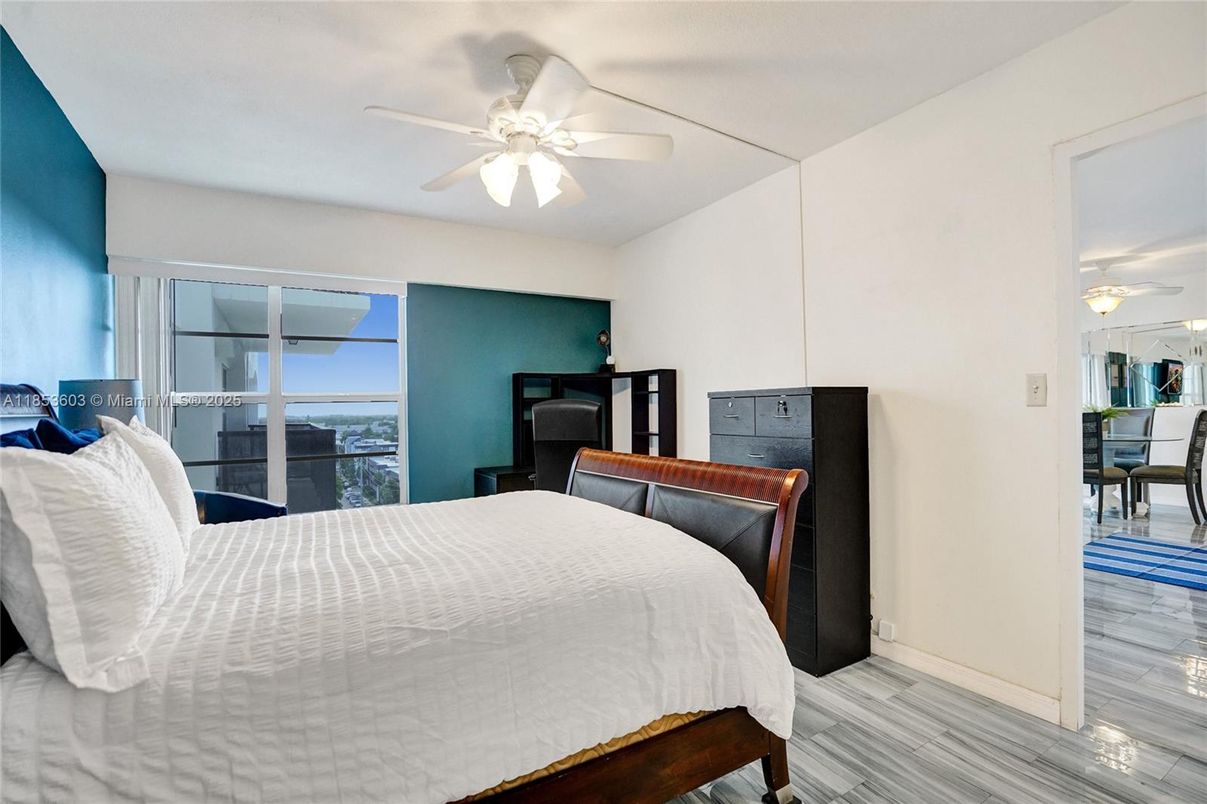 Bedroom, Interior, Water, Wood Texture Flooring