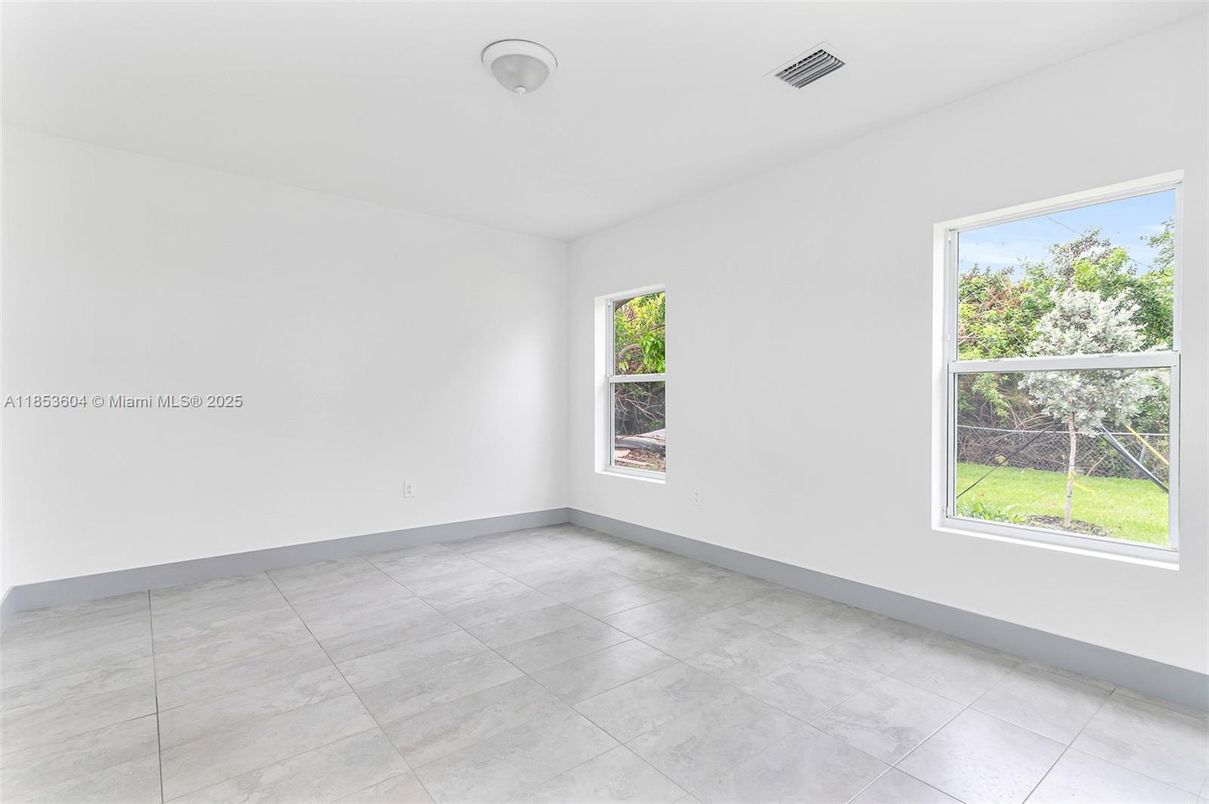 Empty room, Interior