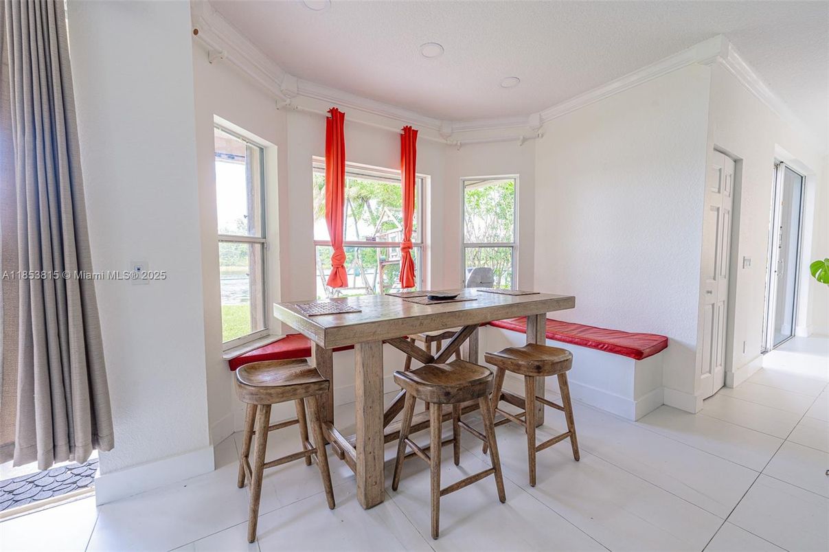 Dining room, Interior