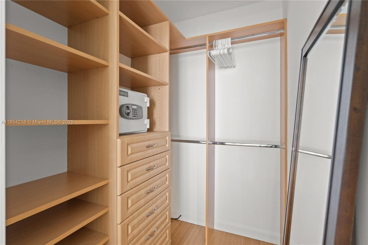 Interior, Walk-in Closets, Wood Texture Flooring