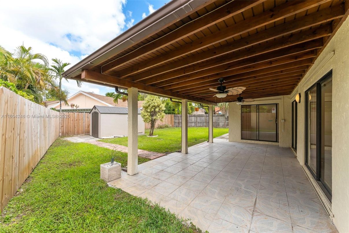 Backyard, Exterior