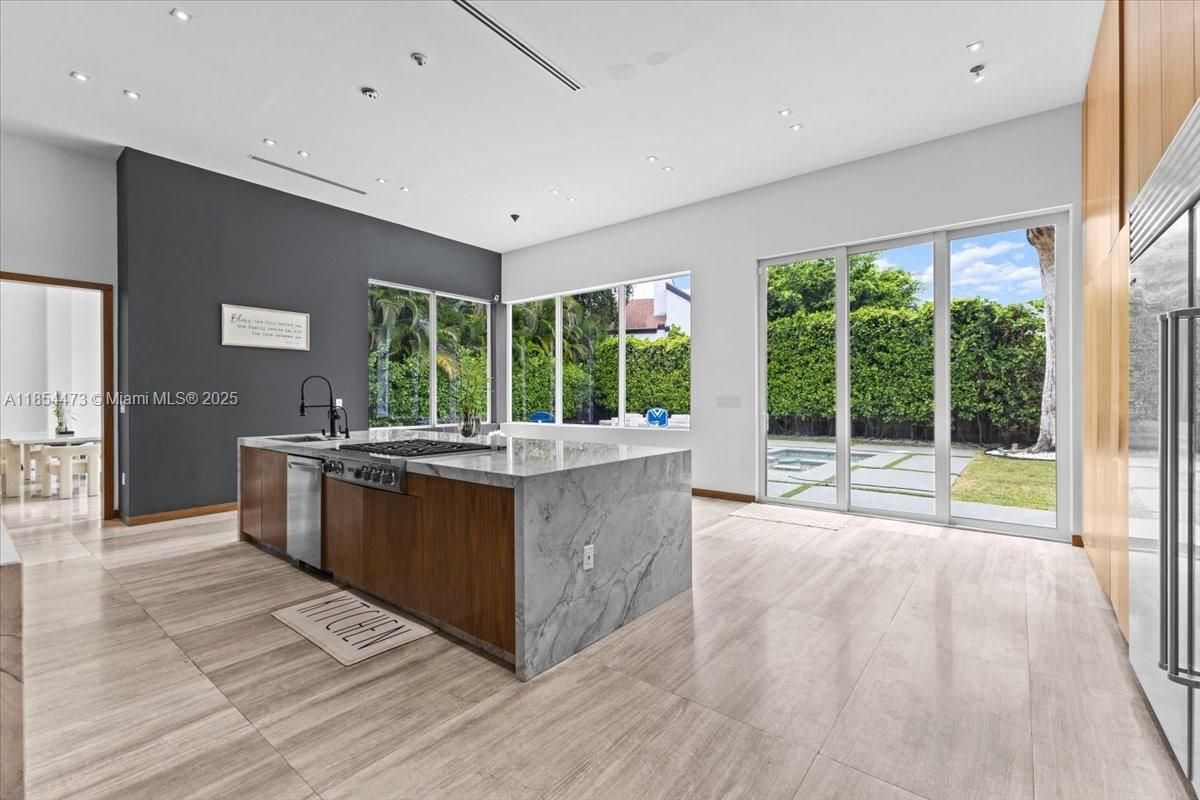 Interior, Kitchen, Recessed Lighting, Stainless Steel Appliances