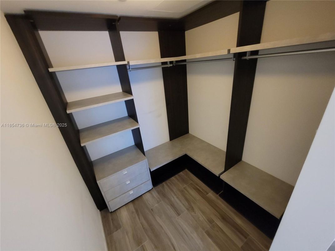 Interior, Walk-in Closets, Wood Texture Flooring