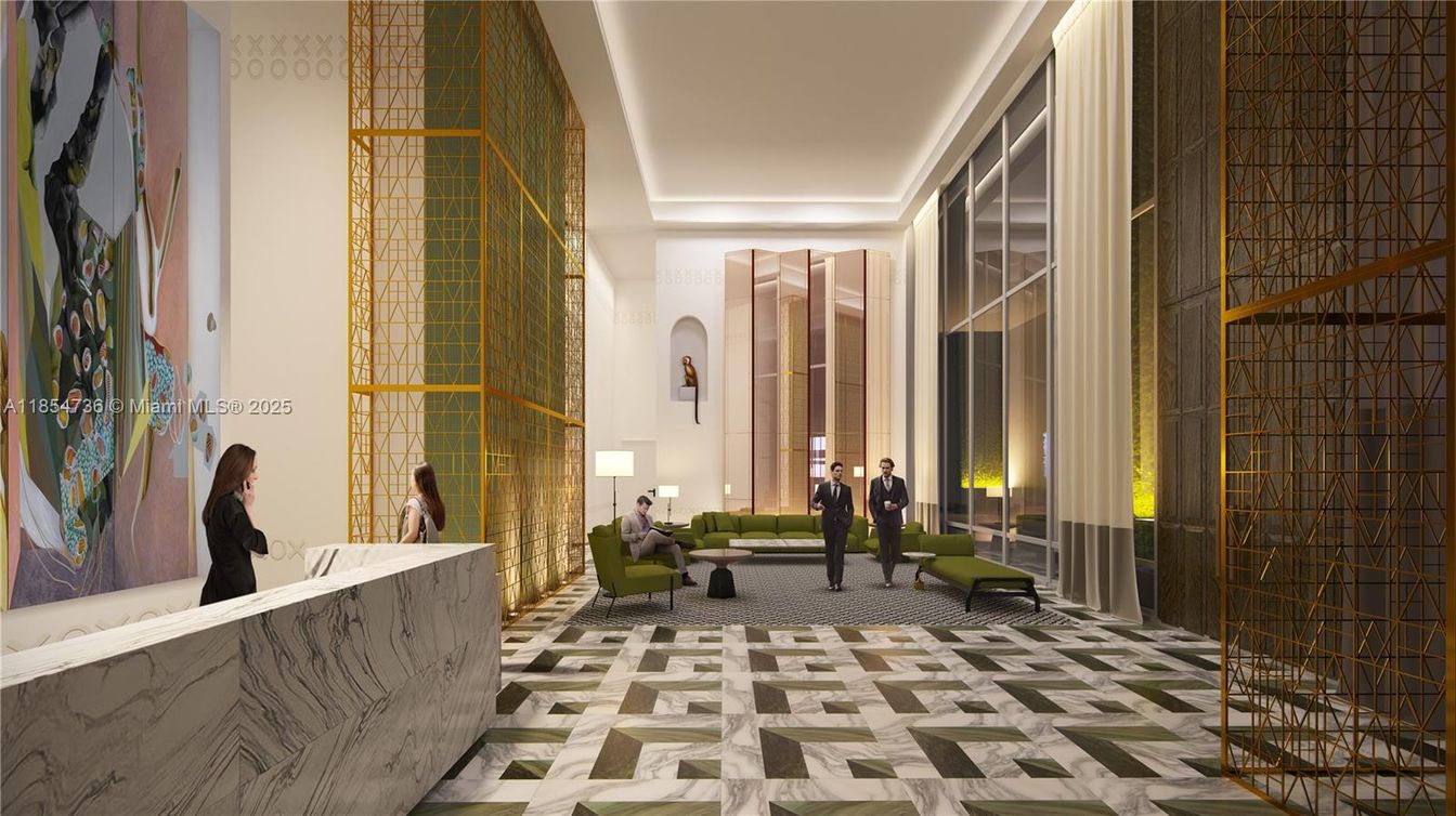 Interior, Marble, Recessed Lighting