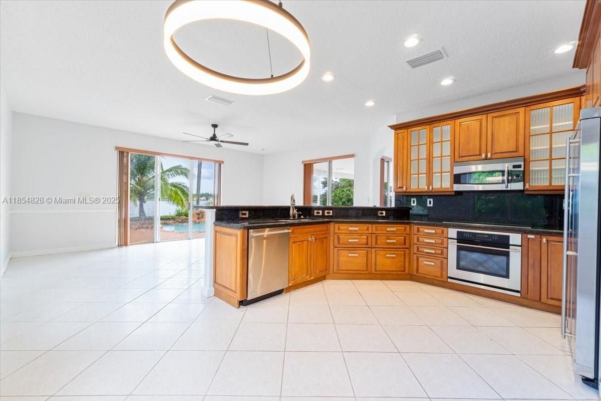 Interior, Kitchen, Recessed Lighting, Stainless Steel Appliances
