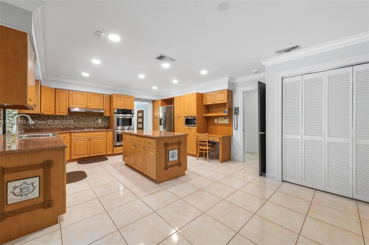 Interior, Kitchen, Recessed Lighting, Stainless Steel Appliances