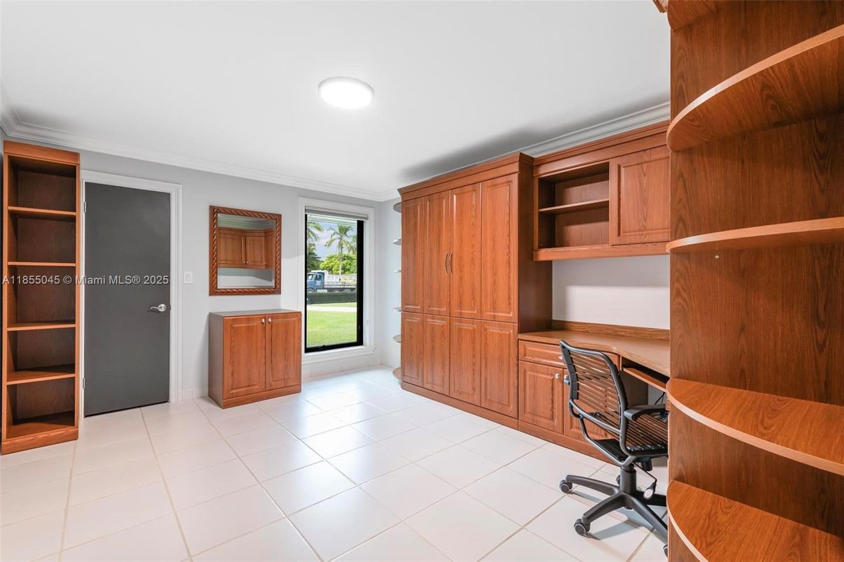 Home Office, Interior, Recessed Lighting