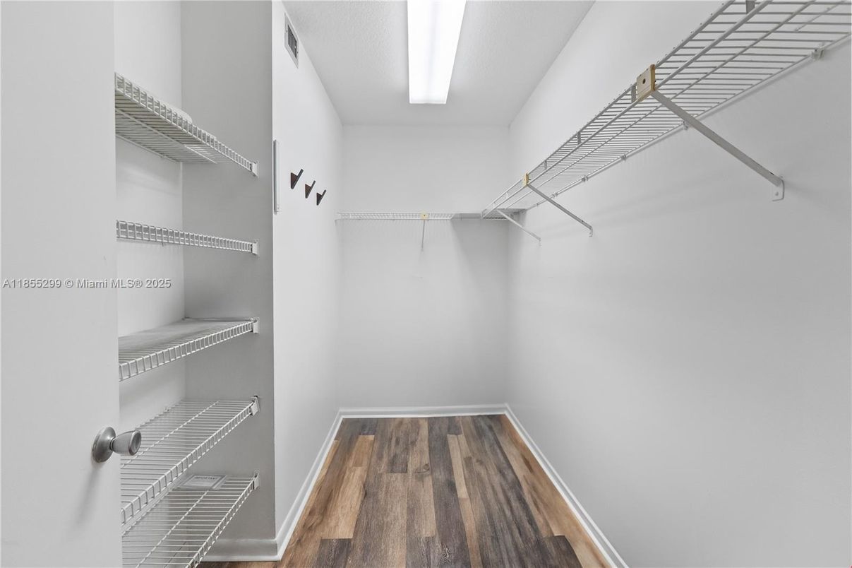 Interior, Walk-in Closets, Wood Texture Flooring