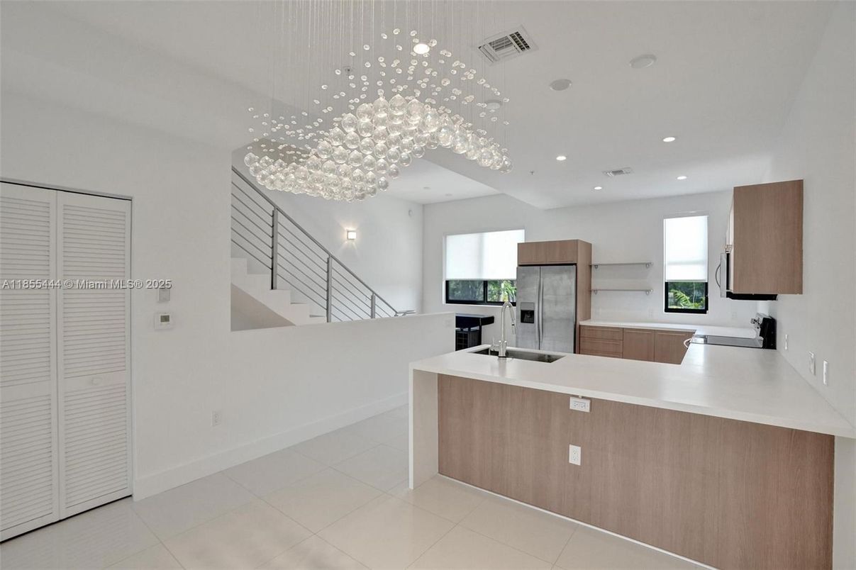 Interior, Kitchen, Pendant Lights, Recessed Lighting