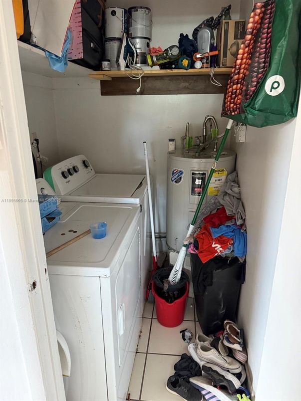 Interior, Washer