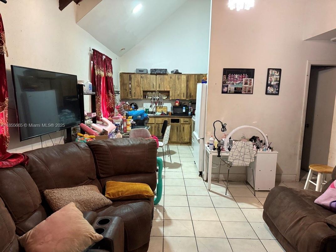 Interior, Kitchen, Living room, Recessed Lighting