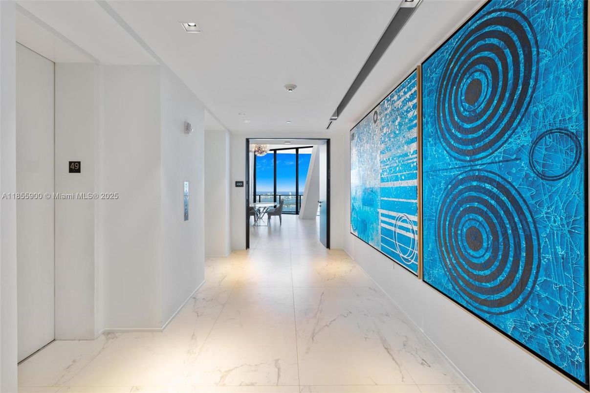 Interior, Marble, Recessed Lighting