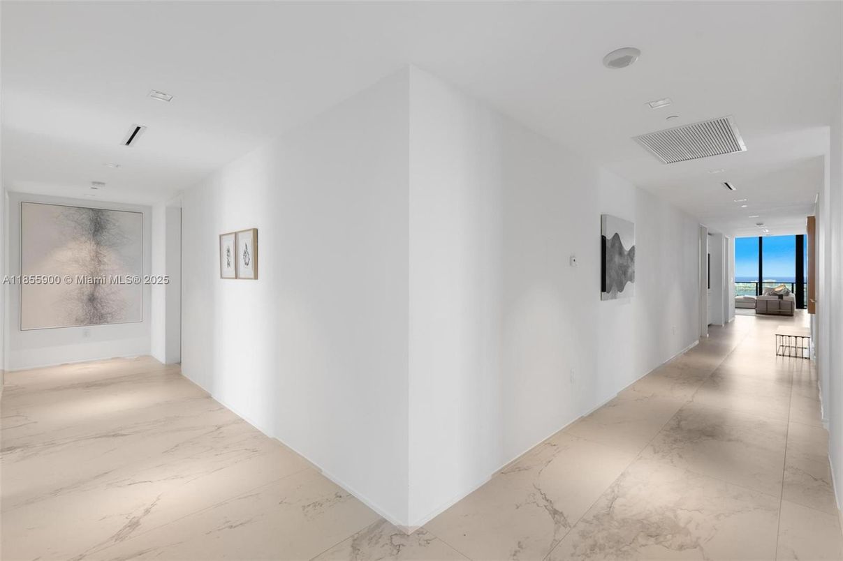 Interior, Marble, Recessed Lighting