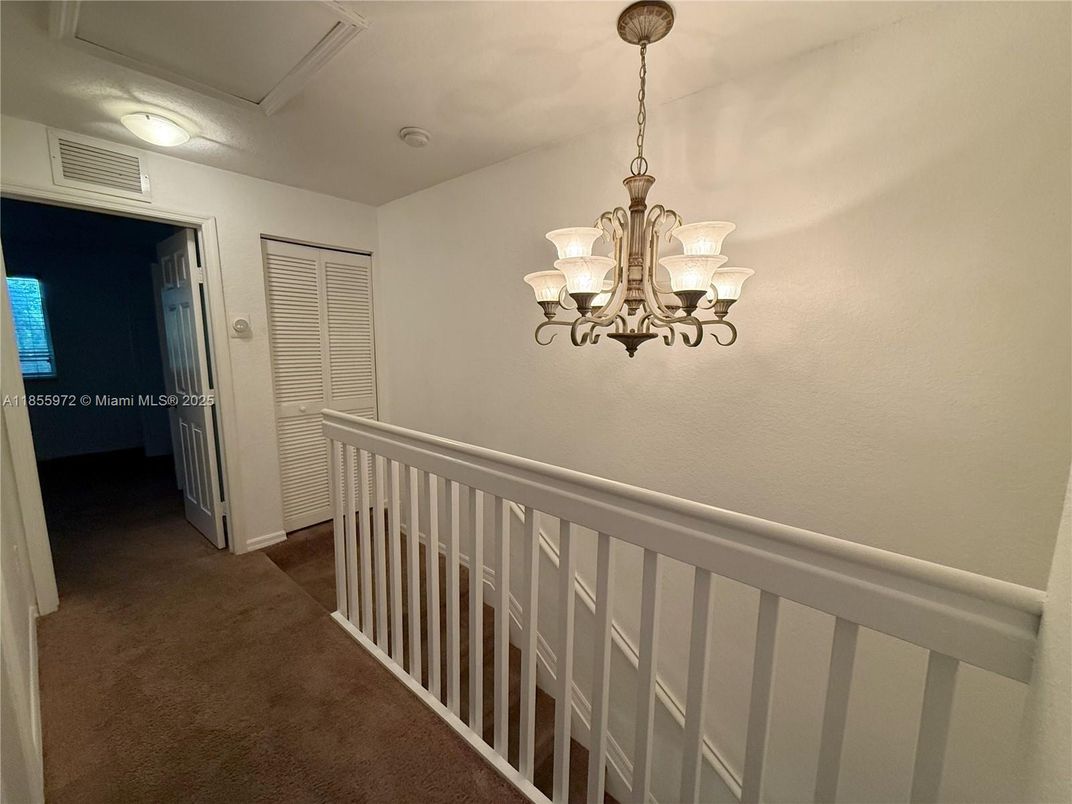 Chandelier, Interior