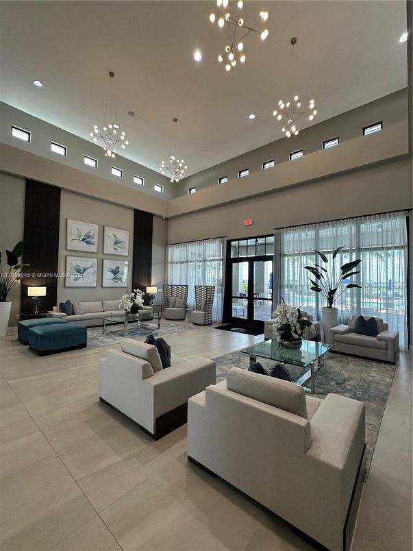 Interior, Living room, Pendant Lights, Recessed Lighting