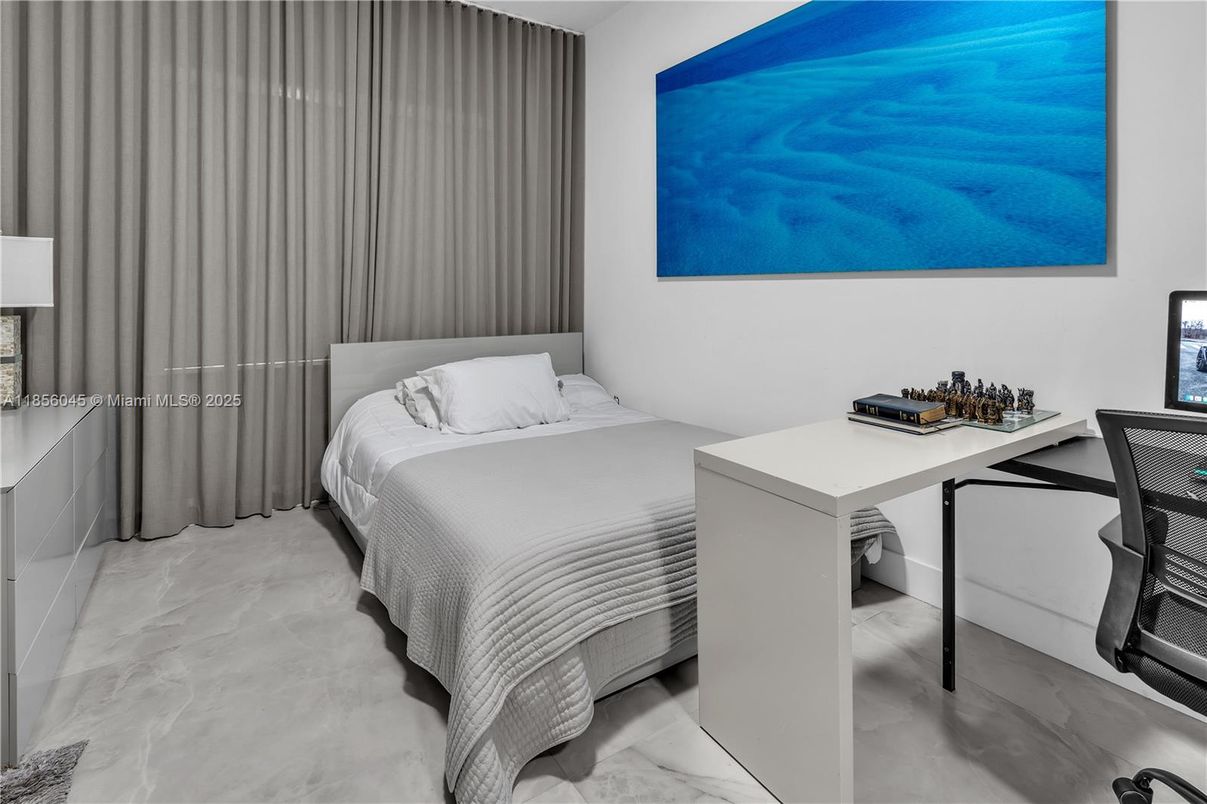 Bedroom, Home Office, Interior, Marble