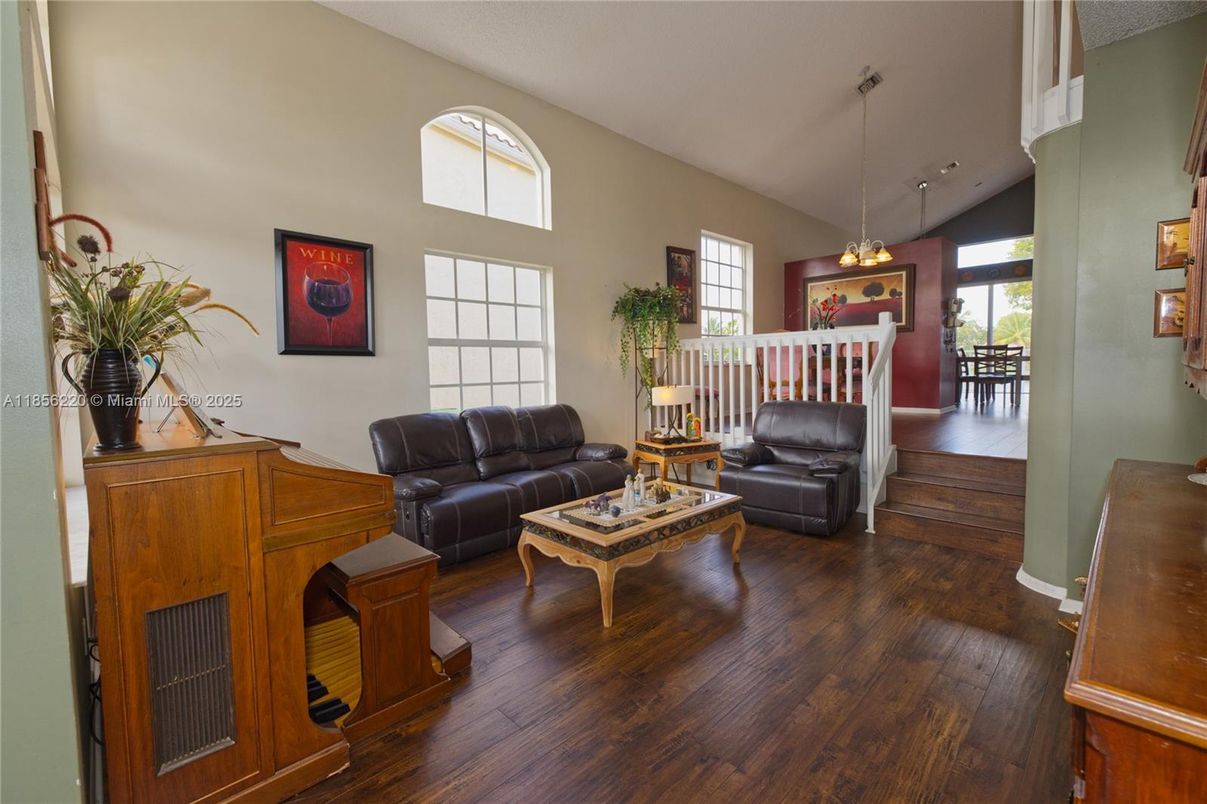 Dining room, Interior, Living room, Pendant Lights, Wood Texture Flooring