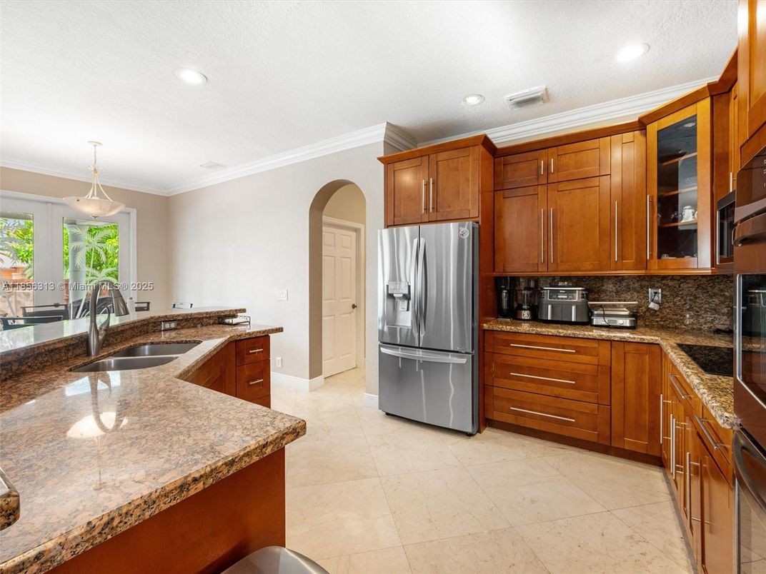 Interior, Kitchen, Pendant Lights, Recessed Lighting