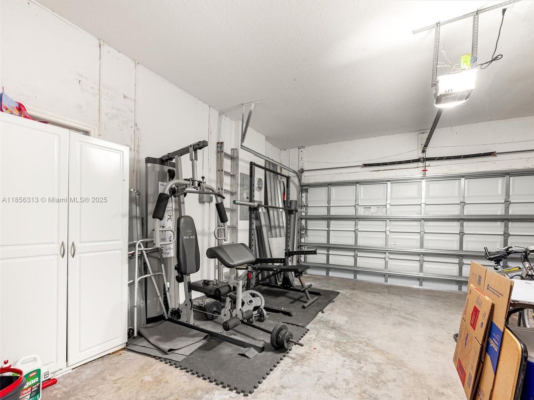 Fitness Equipment, Garage, Interior
