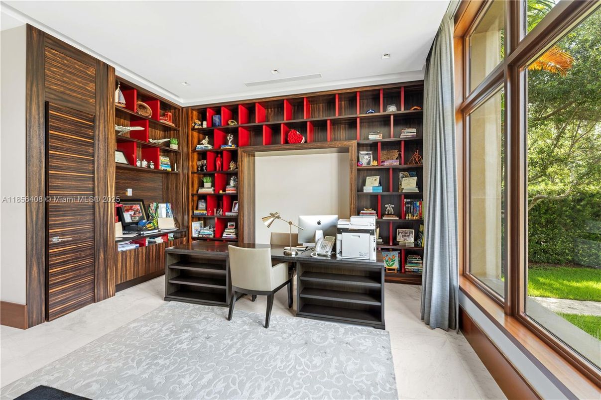 Home Office, Interior, Recessed Lighting