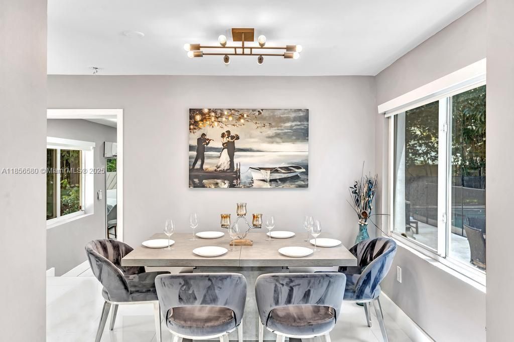 Dining room, Interior