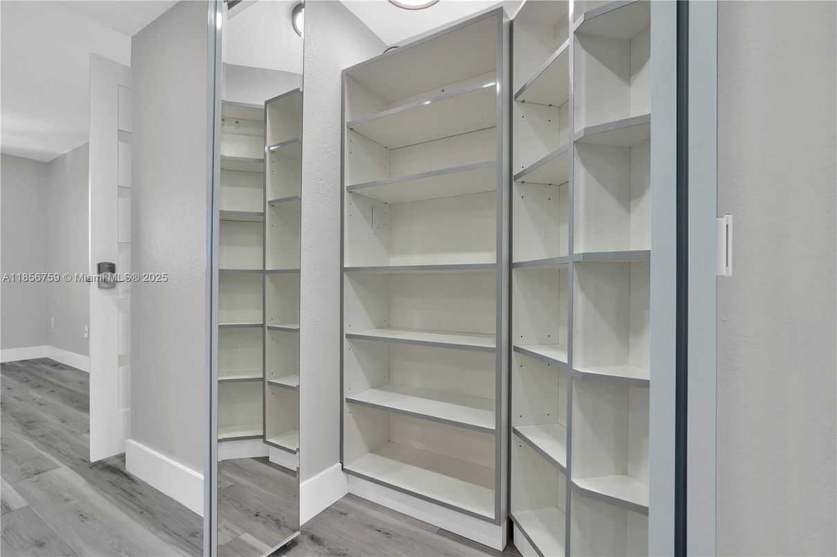 Interior, Walk-in Closets, Wood Texture Flooring