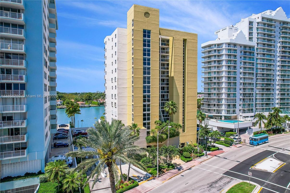 Exterior, Facade, Water, Condo Building