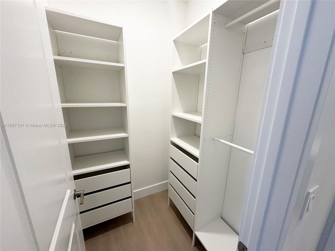 Interior, Walk-in Closets, Wood Texture Flooring