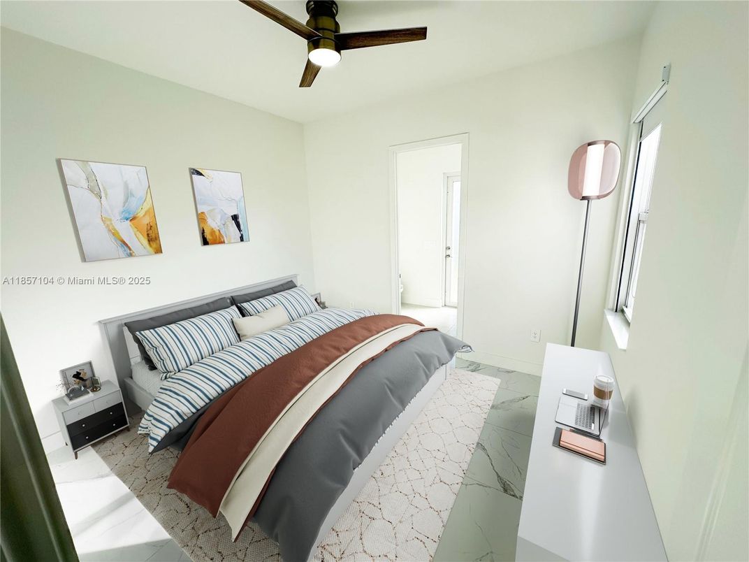 Bedroom, Interior, Marble