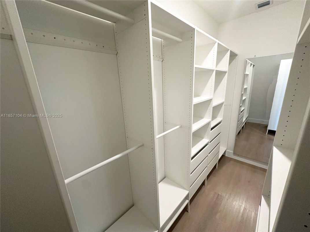 Interior, Walk-in Closets, Wood Texture Flooring