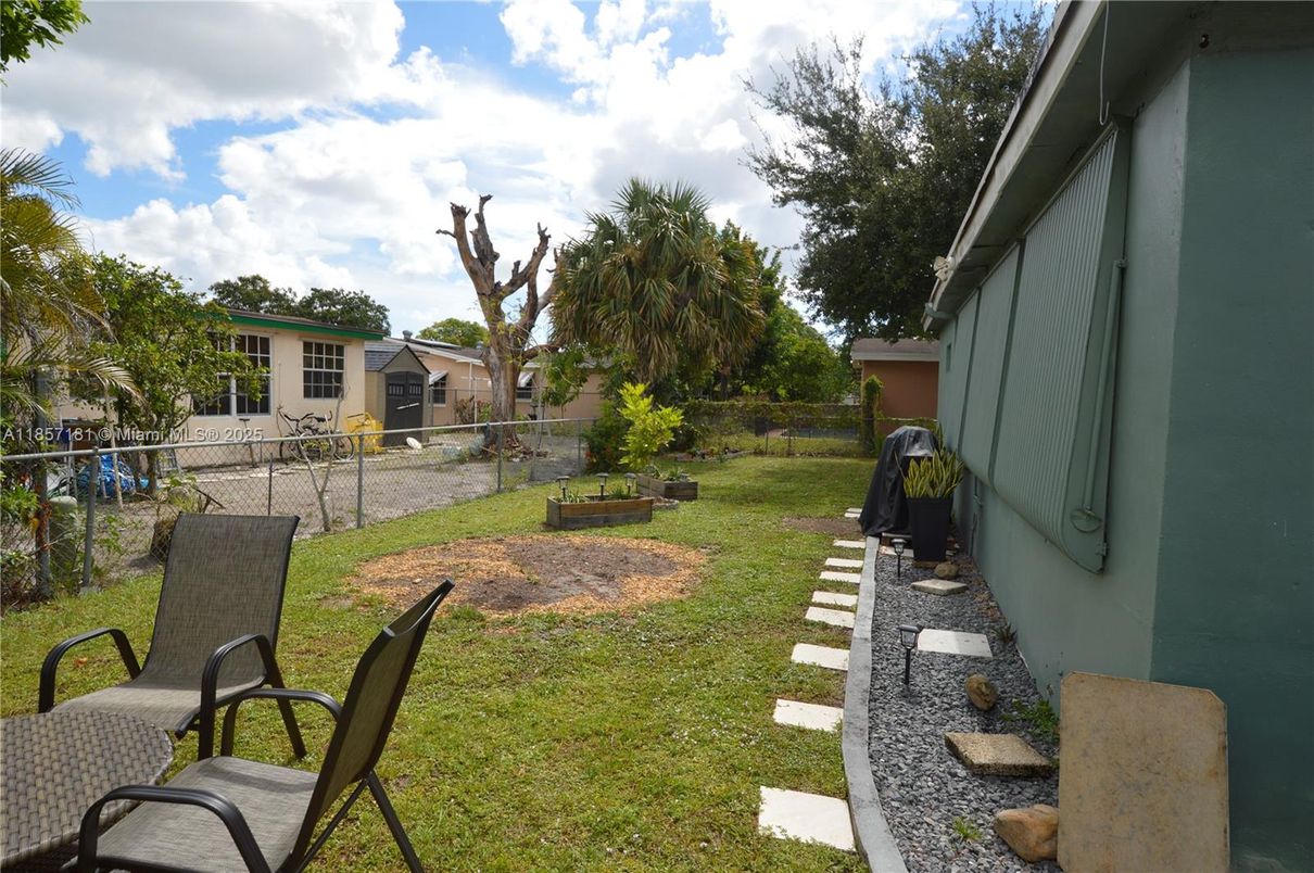 Backyard, Exterior