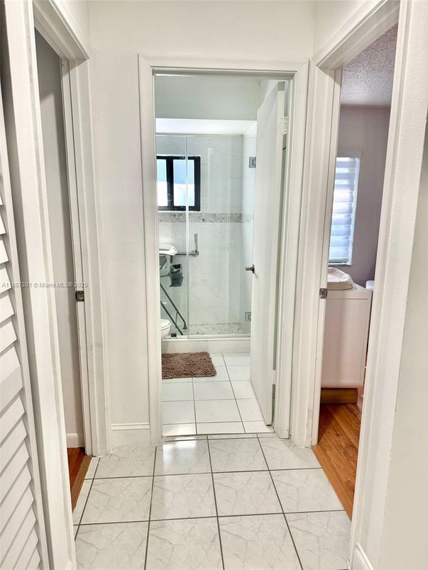 Bathroom, Glass Shower, Interior, Marble