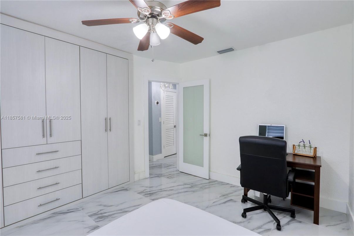 Home Office, Interior, Marble