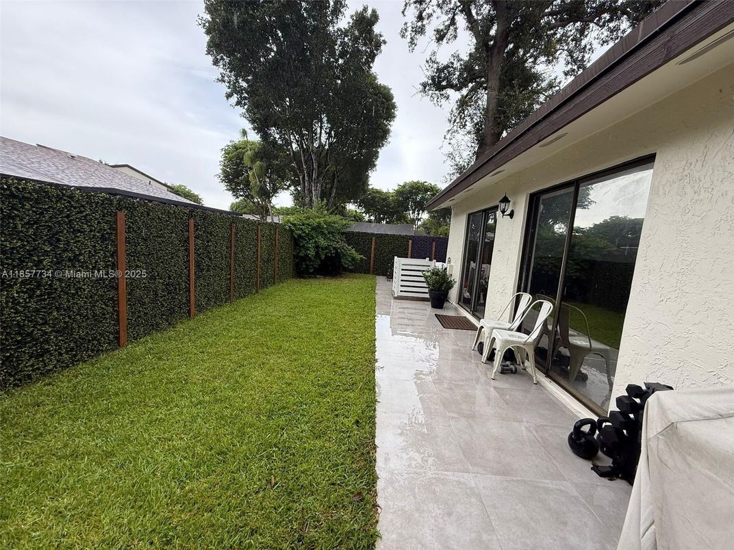 Backyard, Exterior