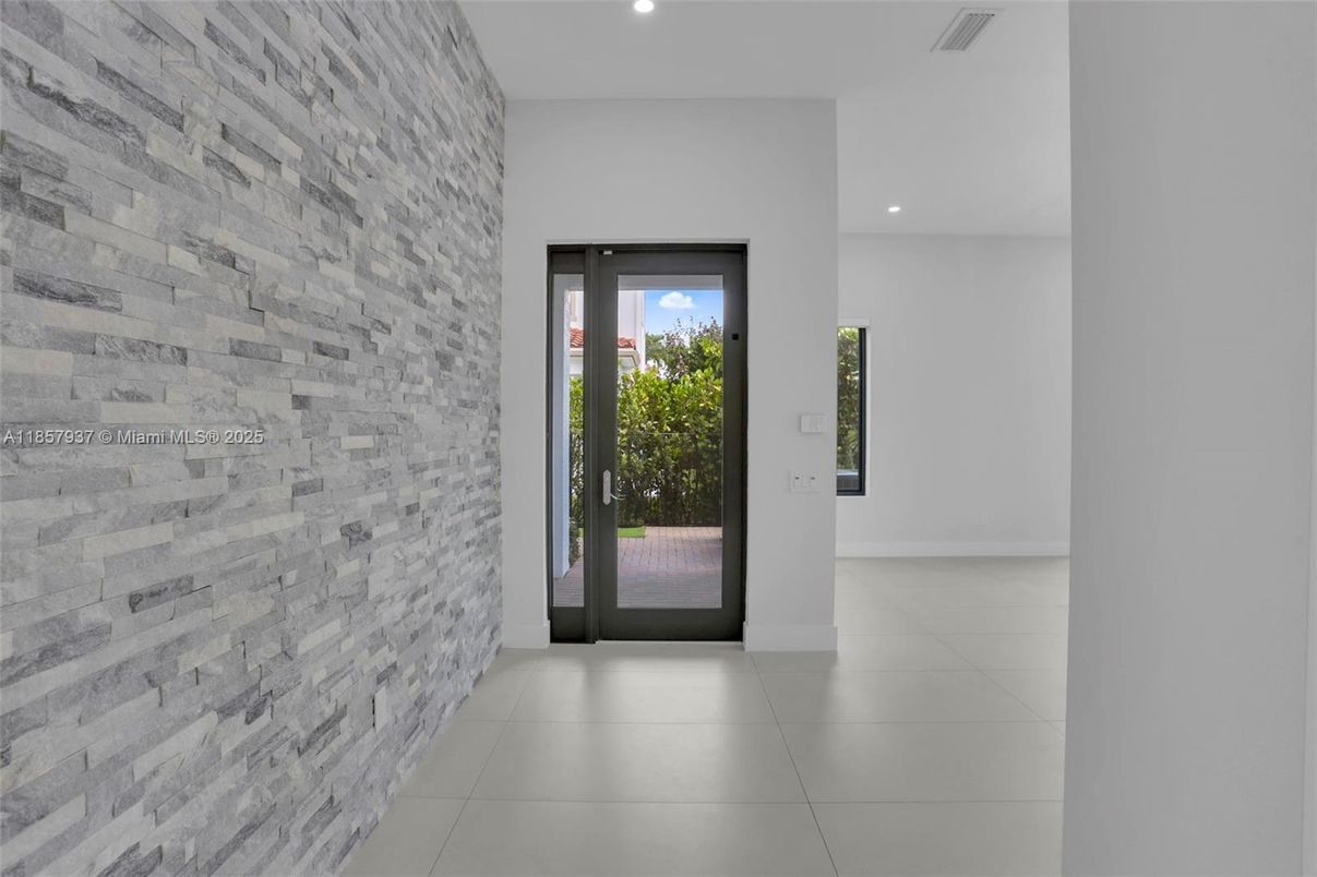 Interior, Recessed Lighting, Stone Walls