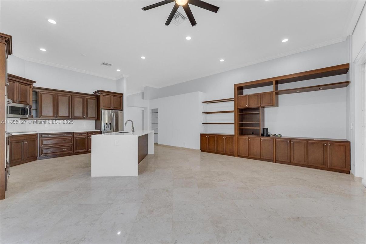 Interior, Kitchen, Recessed Lighting, Stainless Steel Appliances