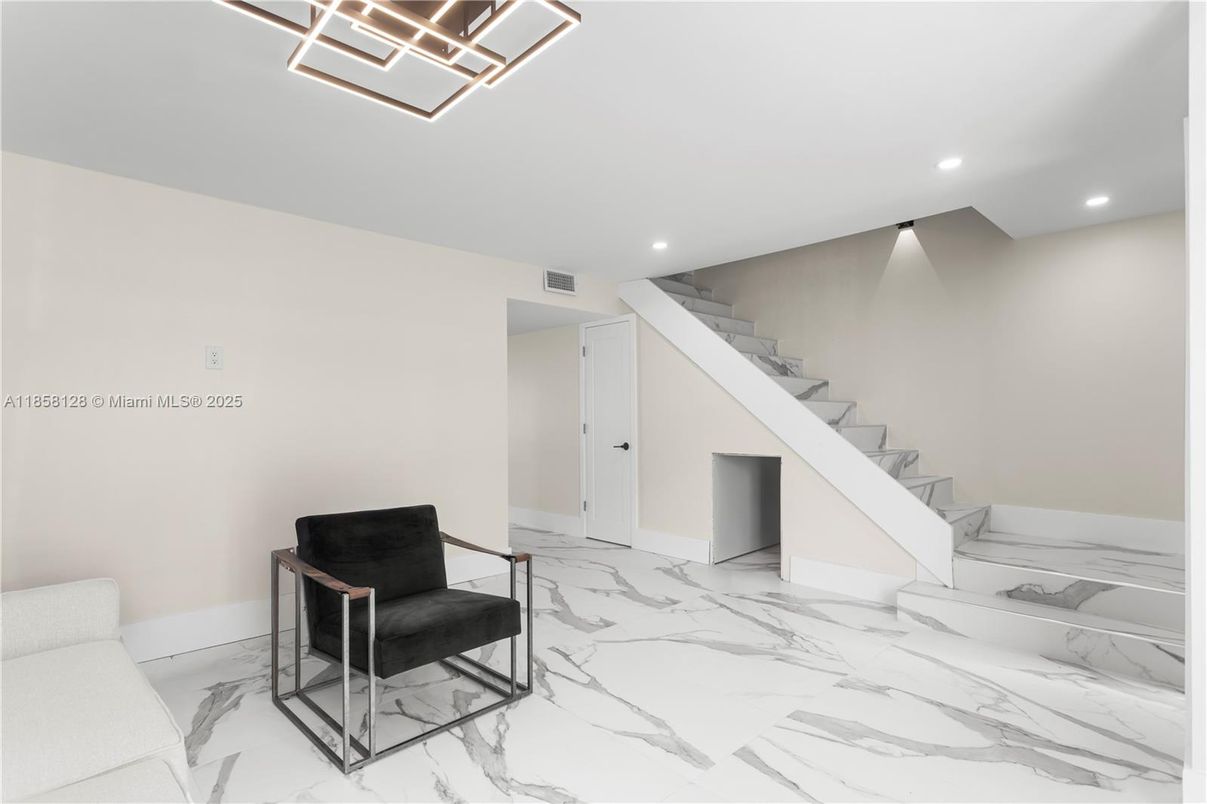 Interior, Marble, Recessed Lighting