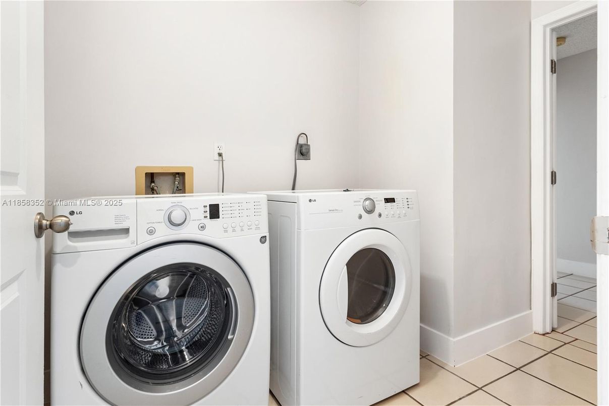 Interior, Washer