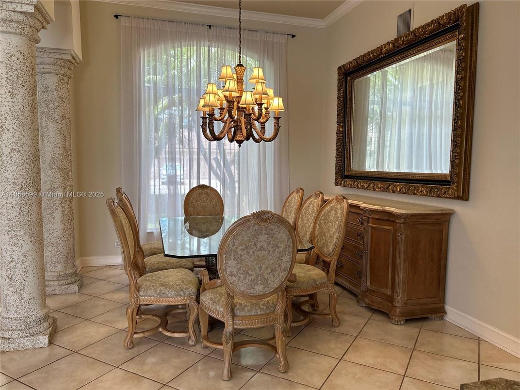 Chandelier, Dining room, Interior