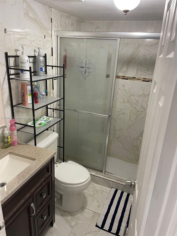 Bathroom, Glass Shower, Interior, Marble, Marble Walls